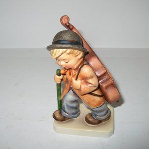 M I Hummel Goebel Figurine "LITTLE CELLIST" HUM89/1 TMK5 or 3 5 1/2" Tall A B C